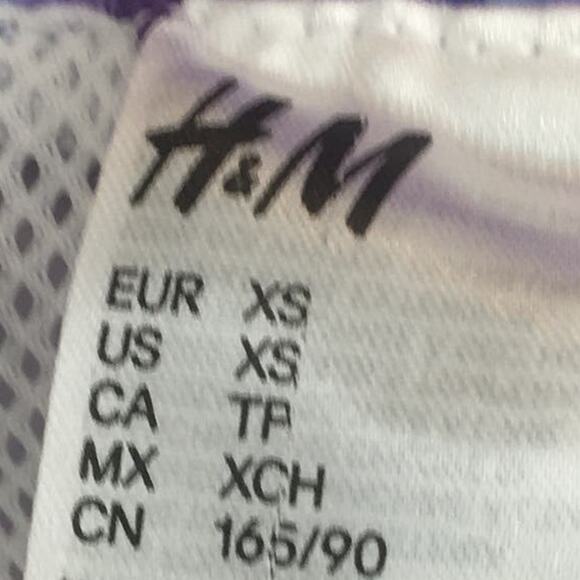 H&M Multi-Color Swimming Trunks Running Athletic Shorts Women's Size XS - Picture 5 of 15